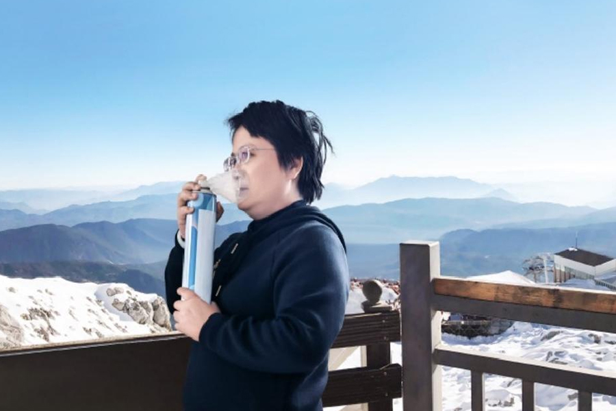 Prijenosni respirator kisika