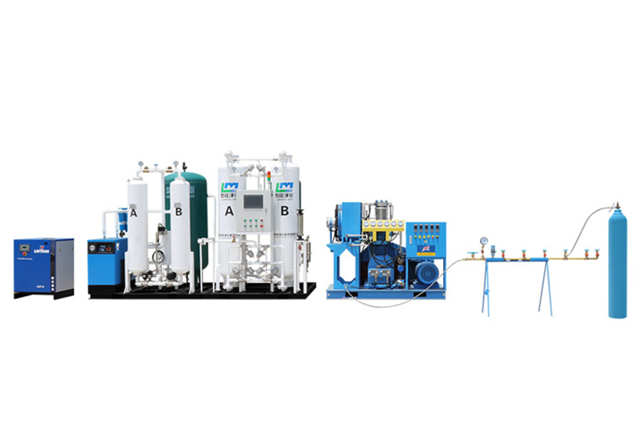 Medicinski sustav punjenja kisika na licu mjesta
